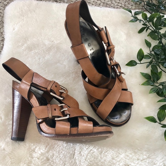 Theory Shoes - Theory Strappy Criss-Cross Heels